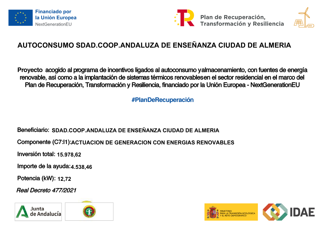 Generación con energías renovables